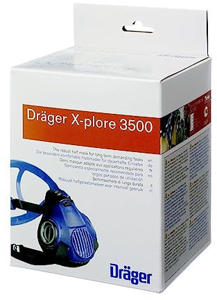 Dräger X-plore 3500 - Semimaschera (senza filtro), taglia M