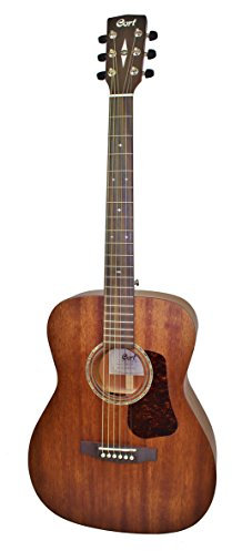 Cort Luce L450C Gitarre aus Naturholz, seidig glänzend