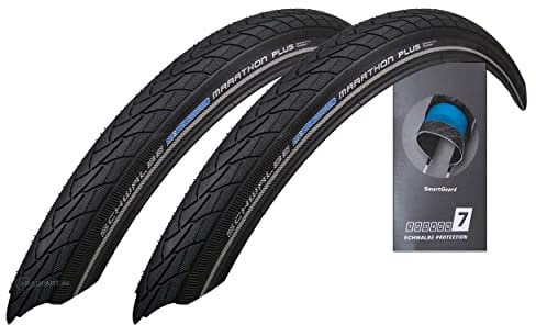 2X Schwalbe Marathon Plus 47-559 Drahtreifen SmartGuard 26x1.75 Fahrradreifen