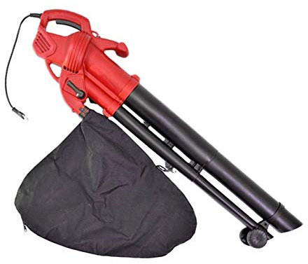 Cilli Aspirateur/souffleur à feuilles électrique 2400 W - avec roues et sac pour l’entretien du jardin