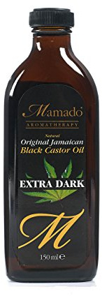 Mamado Black Castor Oil Extra Dark 150Ml