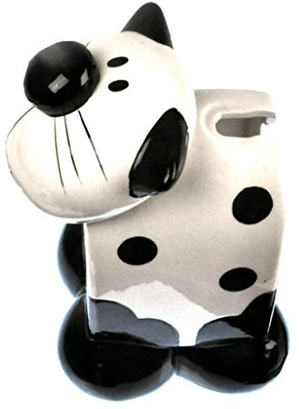 CERAMIC CAT DESIGN TOILET BRUSH HOLDER