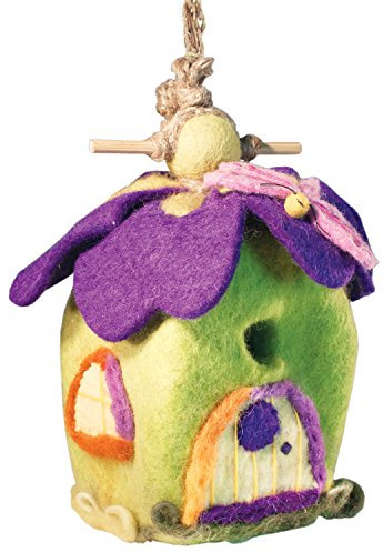 Filz Vogelhaus – Pixie House handgefertigt und Fair Trade