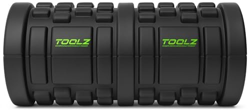 TOOLZ Massage Rolle mit Fach – Faszienrolle für das Workout oder zur Entspannung – Fitnessrolle für Rücken & Beine