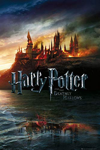 Harry Potter Close Up Heiligtümer des Todes 7 Poster (61 cm x 91,5 cm) + 2 St. Schwarze Posterleisten mit Aufhängung