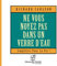 Ne vous noyez pas dans un verre d'eau