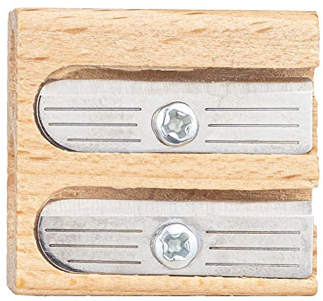 Dixon Lyra Bleistiftanspitzer aus Holz mit Doppelloch (7303210)