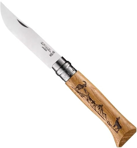 OPINEL O001621 Couteau de Poche Mixte Adulte, Brun, m