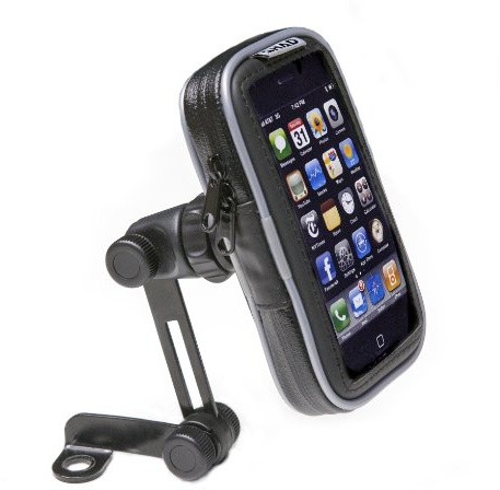 SHAD X0SG10M Support smartphone universel pour moto, Noir, 4,3