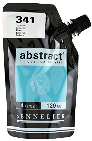 Sennelier Abstract innovative acrylic 120ml 4oz - Satin Turquoise