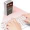 Highdas Proyección láser inalámbrico Bluetooth teclado virtual con el ratón para Iphone Ipad Smartphone PC y tabletas Negro A