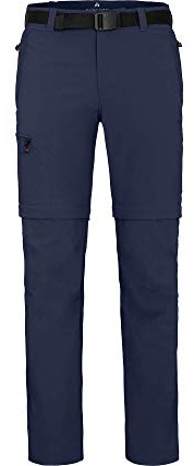 Bergson Baker Zipp-Off | Herren Wanderhose, vielseitig, pflegeleicht, Peacoat Blue [368], 110 - Herren