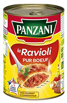Ravioli pur boeuf Panzani - 400 g
