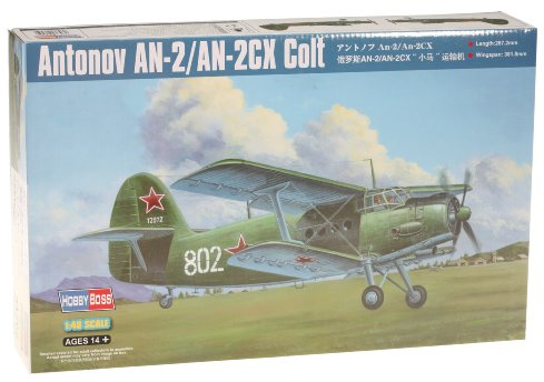 Hobbyboss 1:48 Scale AN-2/AN-2CX Model Kit (Grey)
