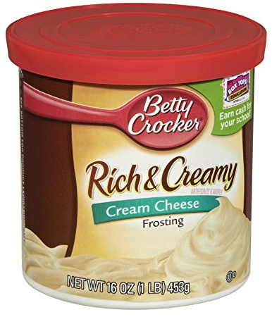 Betty Crocker Rich & Creamy Frosting - Cream Cheese - 16 Oz - 3 Pk