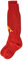 Kappa penao ppk 3 Socks Chaussettes-homme-Multicolore (Rouge/jaune)-31-34