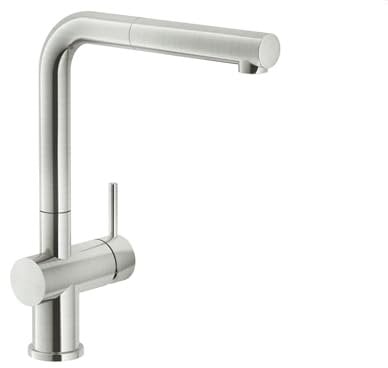 Systemceram Live Edelstahlfinish Hochdruckarmatur