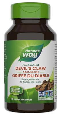 Nature's Way Devil's Claw Root, Joint Inflammation Relief, 100 Vegetarian Capsules