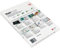 GBC Laminierfolien A4 Matt 75 mic, Beschriftbare Oberfläche, Robuste Laminiertaschen im 50er Pack, Glänzend, Transparent, Ideal für Büro & Schule, 3747520