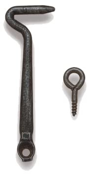 Haken & Auge Eisen rostig 70 mm 70 - Qualität aus Europa seit 1998