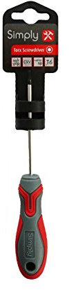 Simply Tools, codice TORX06, cacciavite Torx T6 con testa a 6 punte, dotata di grande resistenza e durata e ottima presa nella testa