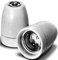 Houben 536452 A++ to A, Fassung, Metall, 10 W, Integriert, grau, 35 x 35 x 25 cm