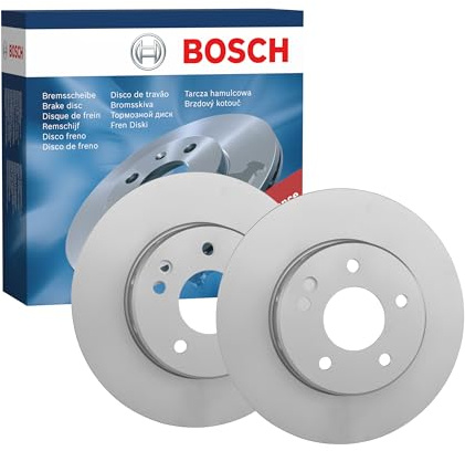 Bosch 986478262 Bremsscheibe - (Paar) | Massive Bremsscheiben - ECE-R90-zertifiziert - lange Lebensdauer, moderner Korrosionsschutz