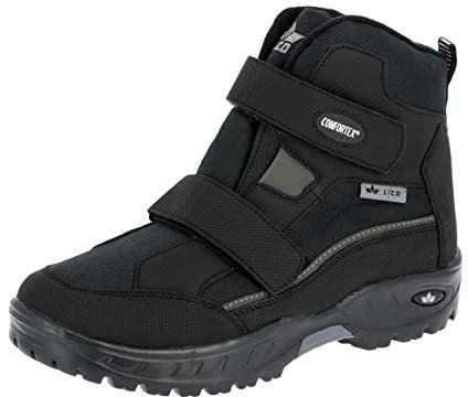 Lico Herren Ecuador V Schneestiefel, Schwarz Grau, 41 EU