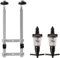 Caseeto 2 x Bottle Wall Fixing Bottle Bracket & 2 x 35ml Optic Set Bar Tool Set