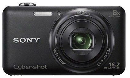 Sony Cyber-SHOT DSC-WX80 (16.2 MP, 8x Optical Zoom, 2.7-inch LCD) - Black