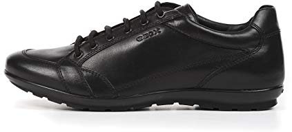 Geox Herren U Symbol D Oxford, Schwarz, 45 EU