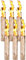 Schwedenfeuer 6 Stück Baumfackel Finnenfackel Gartenfackel Fackel H 60 cm D 10-15 cm