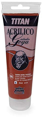 ACRÍLICO GOYA ESTUDIO TIERRA SIENA TOSTADA 125 ML Nº 96