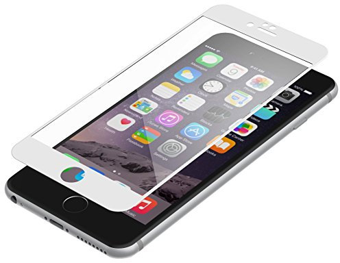 ZAGG InvisibleSHIELD Glass Contour Screen Protector for iPhone 6 Plus/6S Plus - White