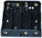 Aerzetix - Porte-Piles 4xAAA LR03 - Boîtier pour 4 Piles ou Accus Fiche Prise Chassis Bec - C3427