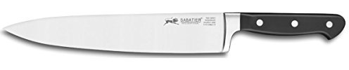Sabatier 772686 Pluton Cooks Knife, 25 cm, Black