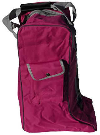 Rhinegold - Borsa per Stivali, Colore: Rosa Scuro