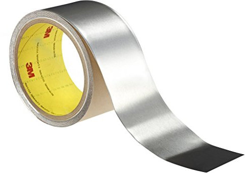 3M selbstklebende Dämpfungsfolie, 2552, 50,8 mm x 33 m, 0,38 mm, Silber (5-er Pack)