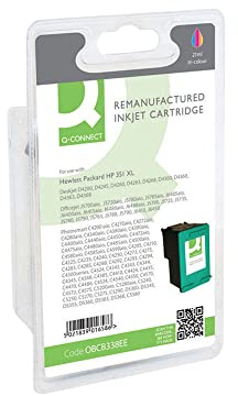 Q-Connect HP 351XL Remanufactured Colour Inkjet Cartridge High Yield