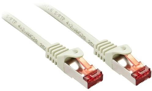 Lindy 47341 Basic Network Cable Cat. 6 S/FTP 0.5 m Grey