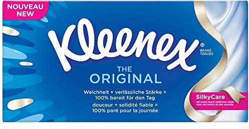 Kleenex original – 12 Boxen Papiertaschentücher (864 Stücke insgesamt)