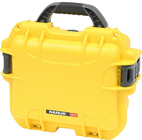 NANUK 905 wasserdichter Hartschalenkoffer, leer, Gelb