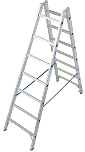 Krause 124913 Sprossen-Doppelleiter 2x7 Sprossen