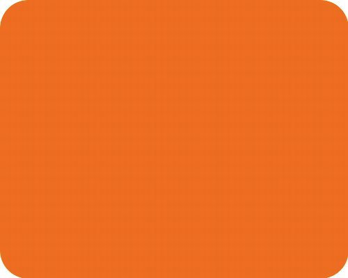 Small Glass Worktop Saver - Orange - 30 x 22cm