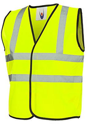 Uneek clothing UC806 Veste haute visibilité pour enfant - jaune - 10 ans