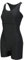 Slazenger Womens Boyleg Swimsuit Black XXS