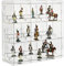 SORA Vitrine pour figurines de collection avec fond transparent