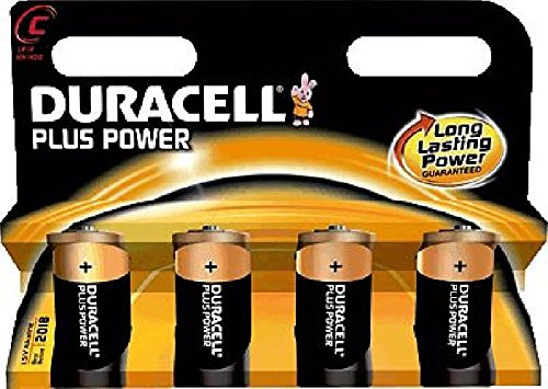 Duracell dur019126 – C Plus Power (4pcs) Alcaline 1.5 V (5000394019126)