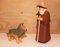 Lotte Sievers-Hahn Krippenfiguren Schäfer mit Hund Baumwollbeutel