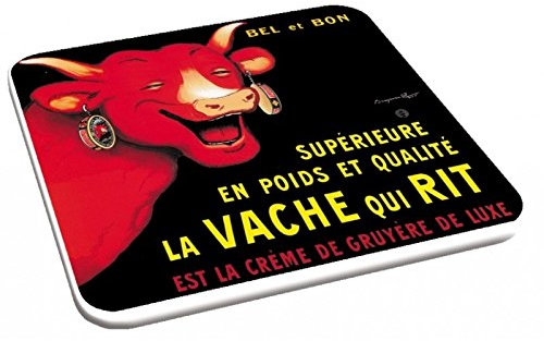 Éditions Clouet 34048 - Dessous de Verre (6 visuels Assortis) Vache Qui rit - Vache Qui rit